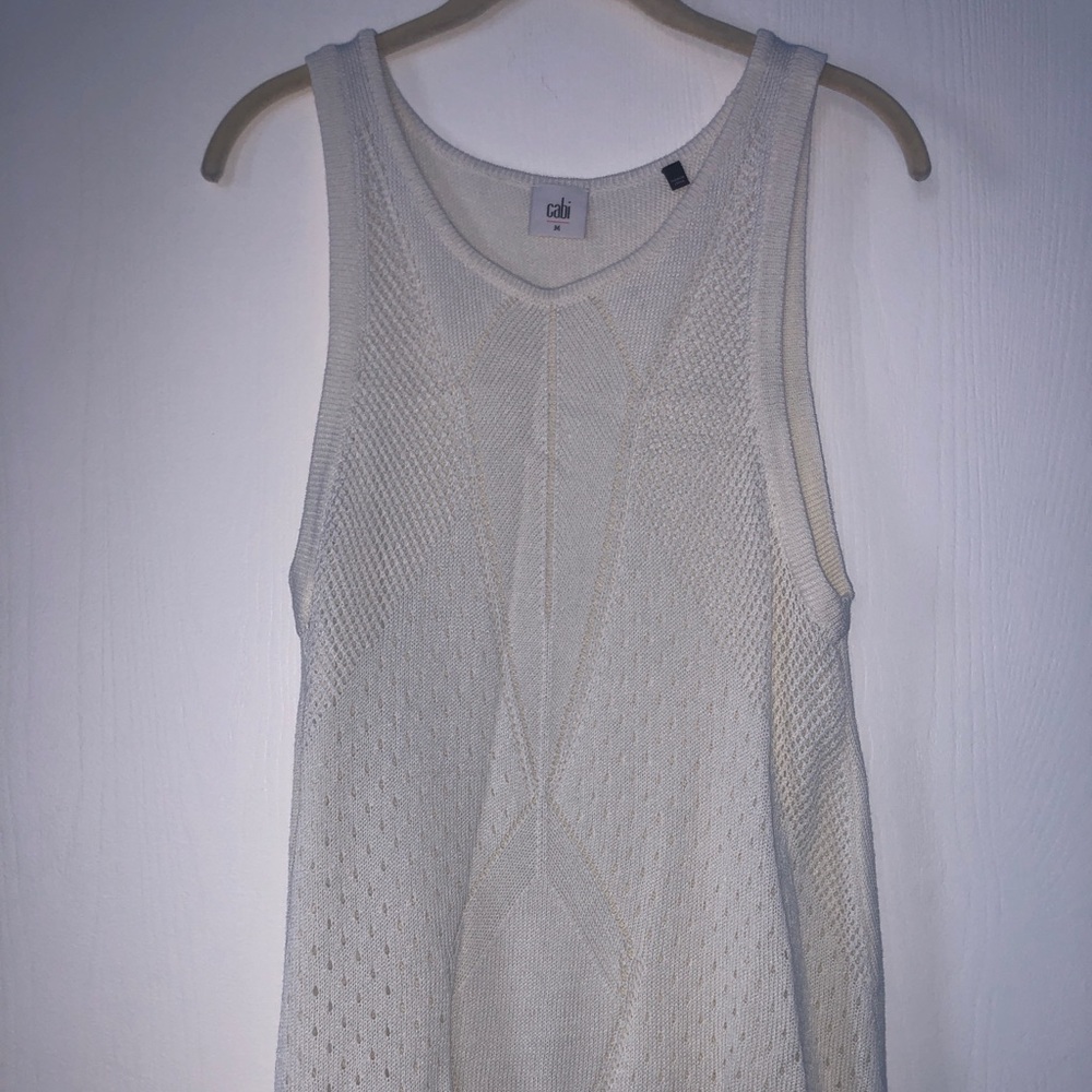 Cabi Knit Tennis Tank STYLE 5136